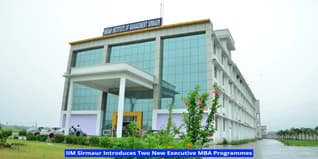 IIM Sirmaur Introduces Two New Executive MBA Programmes; Check Details Here